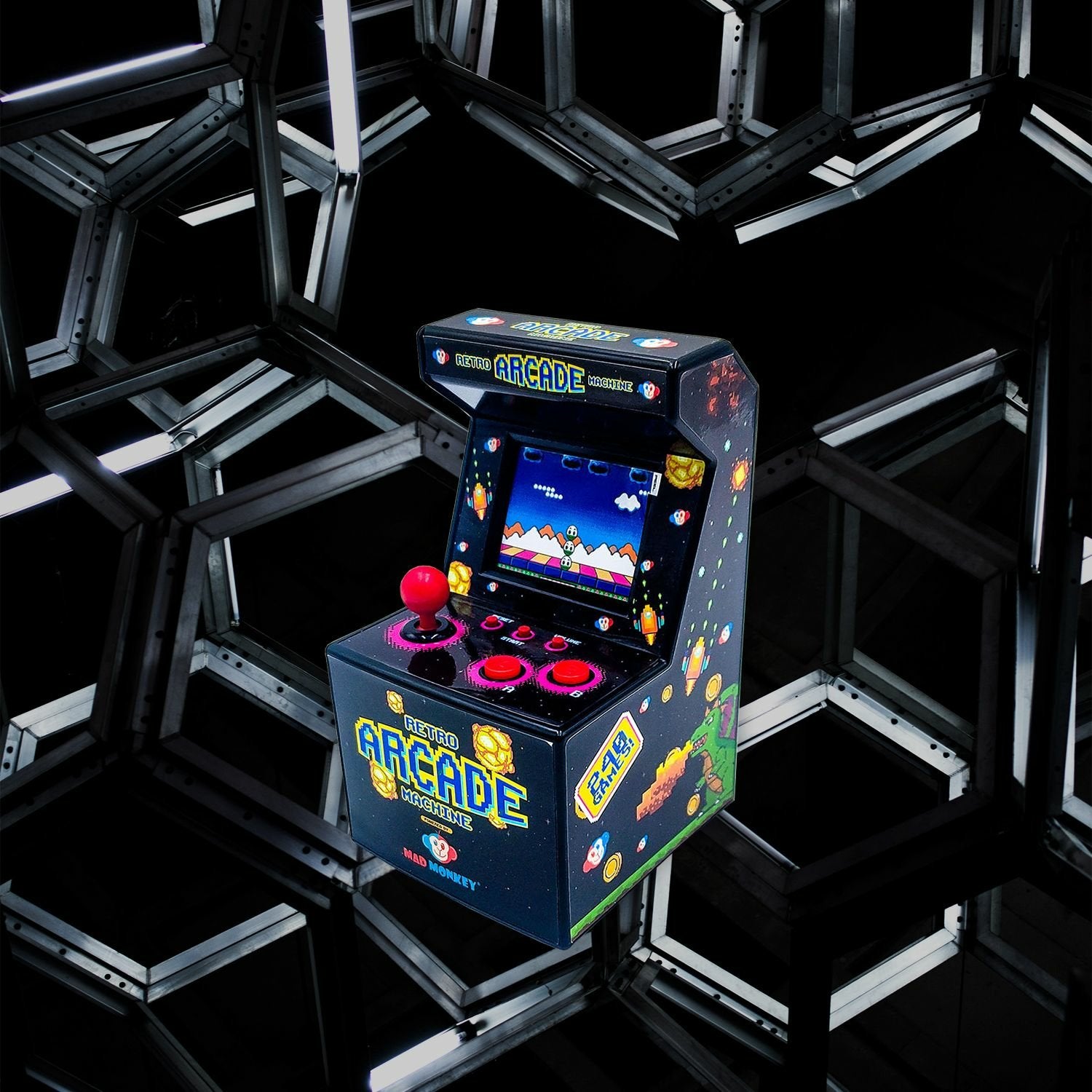 EAN 4260513721564 - Mad Monkey RETRO MINI ARCADE MACHINE Batería imagen 4