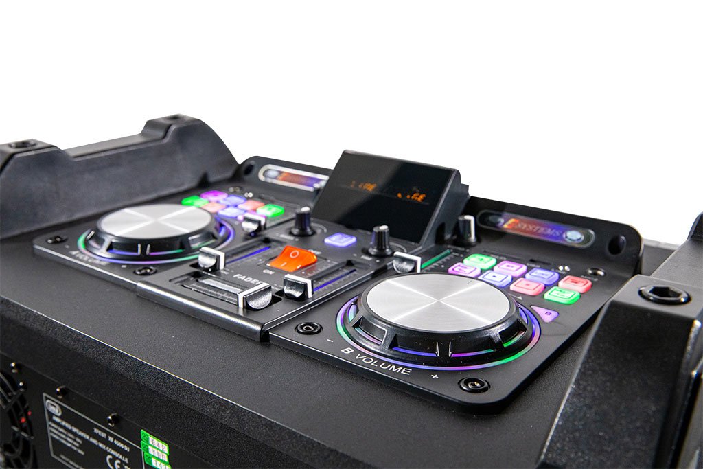 Xfest High Power Amplified Speaker 500w Bluetooth Usb Aux-In Tws Trevi 4500 Dj