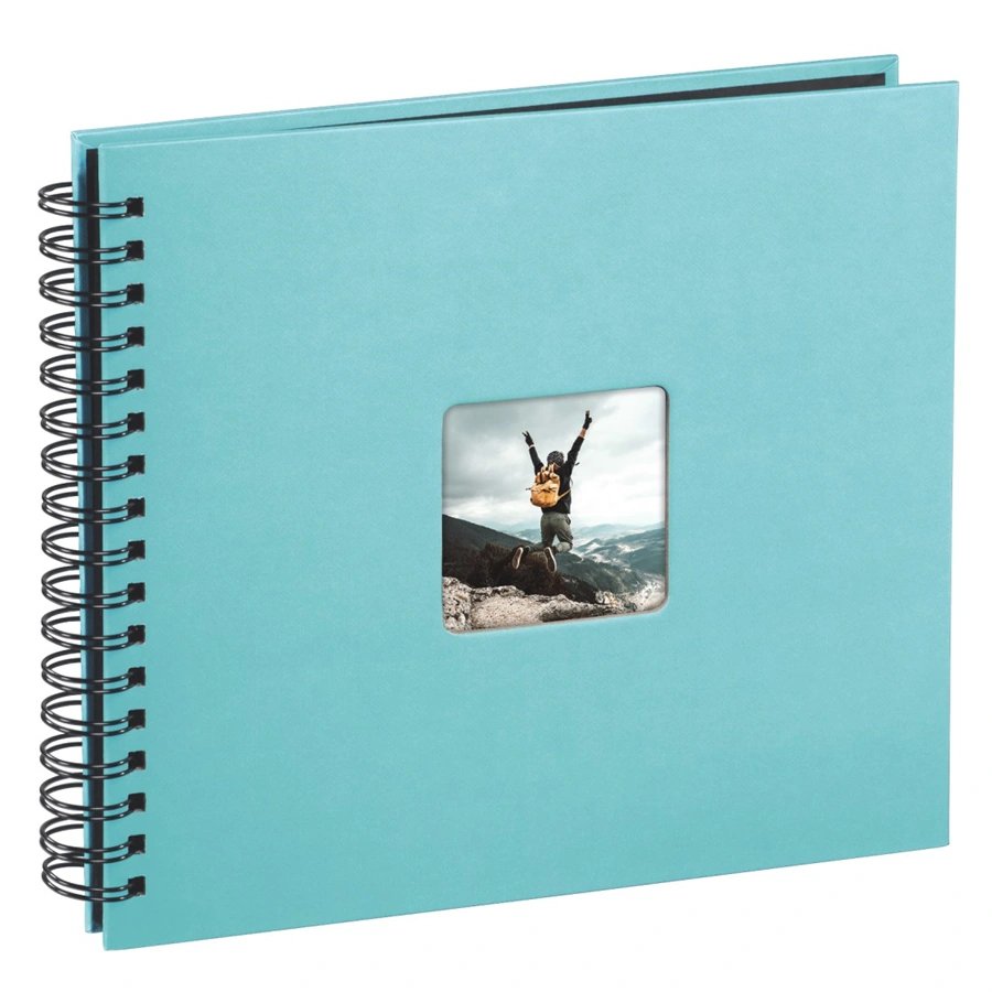 Hama  Fine Art   36x32/50  10607 Spiralbound Album, Turquoise Albom