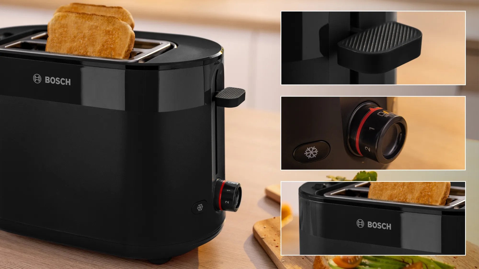 EAN 4242005402977 - Bosch TAT2M123 tostadora 6 2 rebanada(s) 950 W Negro imagen 5