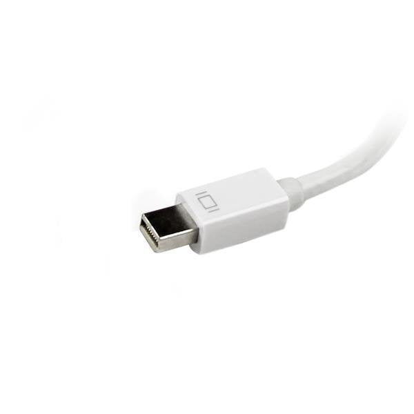 Startech Adaptador 3en1 Mini Displayport A  Vga  / Dvi / Hdmi Blanco Mdp2vgdvhdw