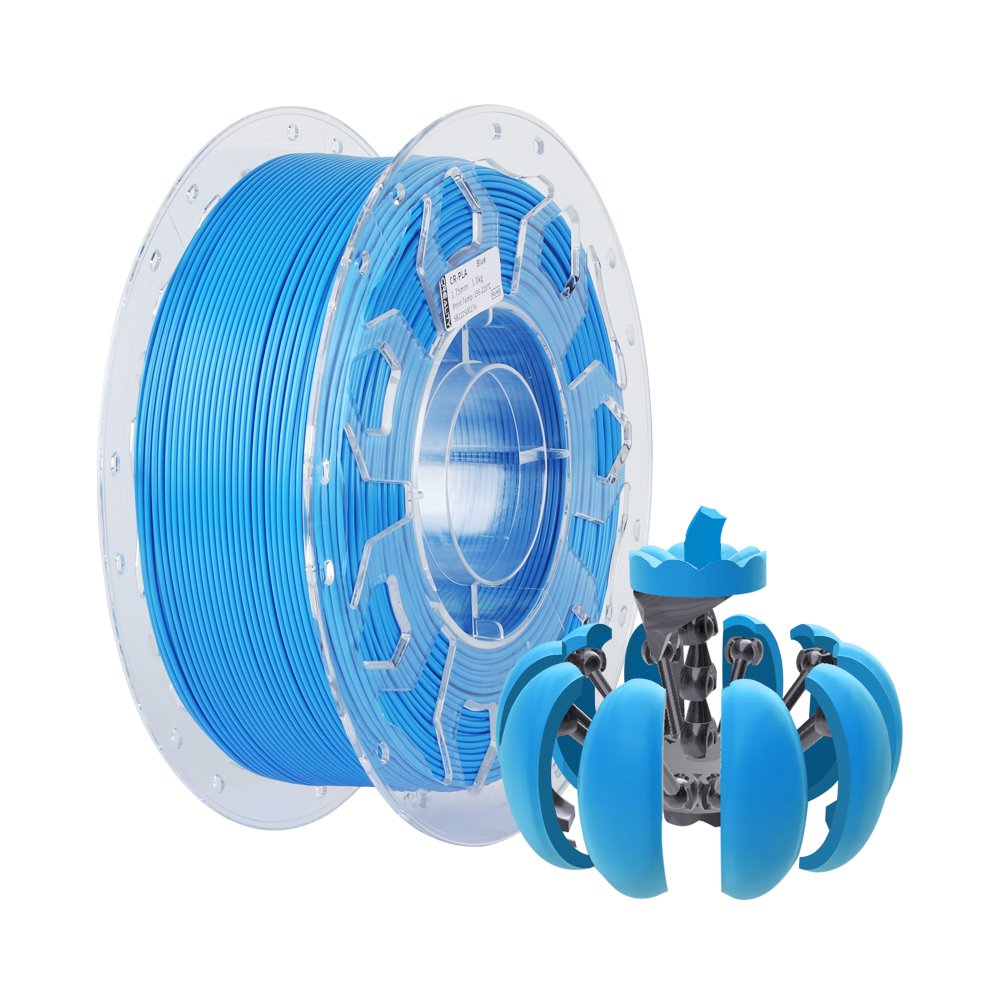 Creality Cr-Pla Filamento Azul, 3d Azul, 1 Kg, 1,75 Mm, 3301010064