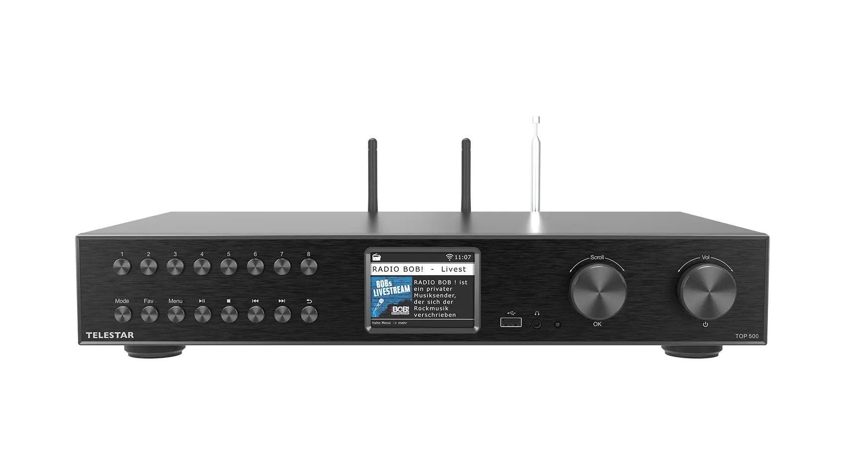 Telemar Top 500 Negro Multifunktionsradios Hifi-Baumein