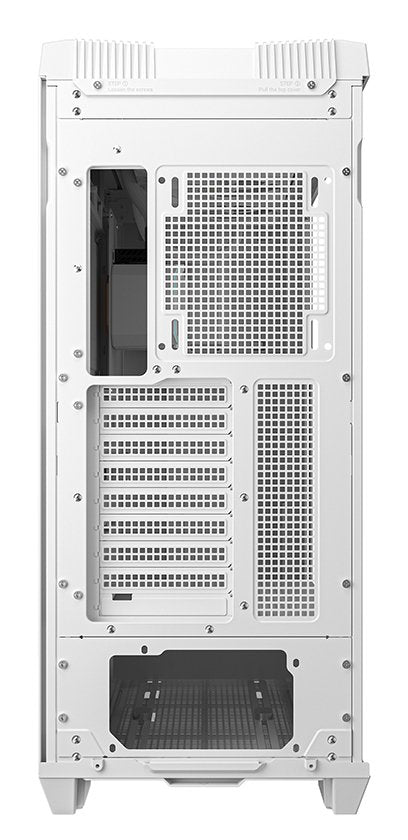 Caja Pc Deepcool Genome Iii Integrated Liquid Cooling Case, White