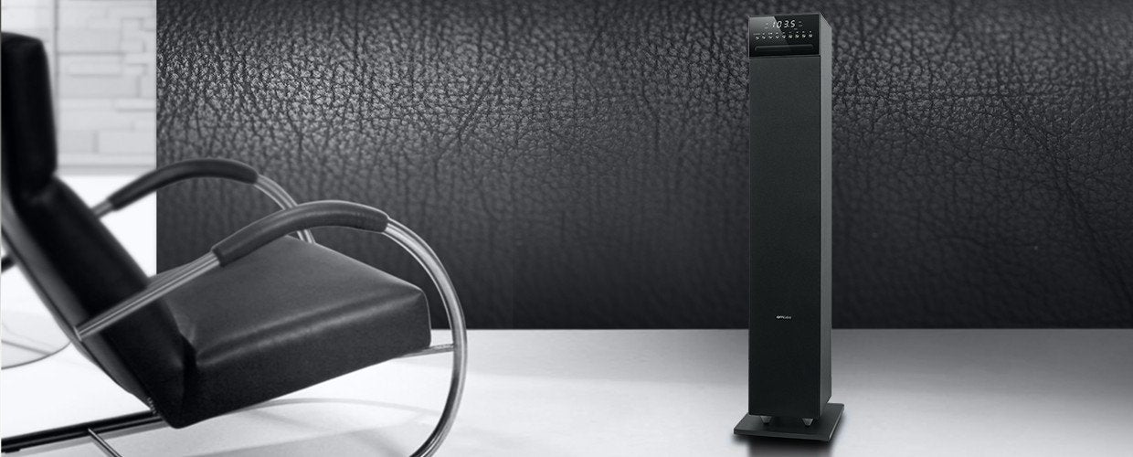 Torre De Sonido Muse M-1350btc Sistema De Audio Para El Hogar  180 W Negro