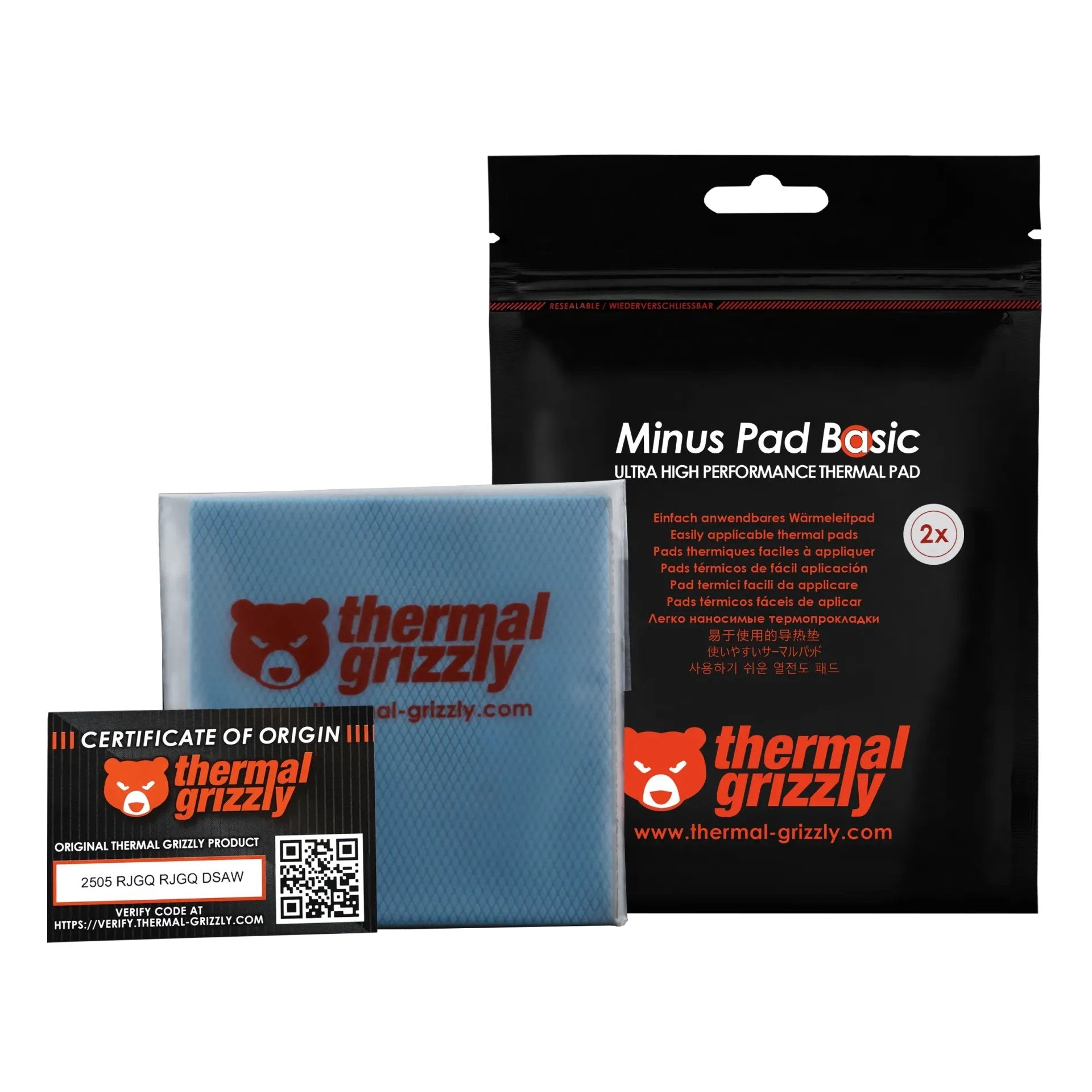 EAN 4260711991479 - Thermal Grizzly Minus Pad Basic Parche térmico imagen 7