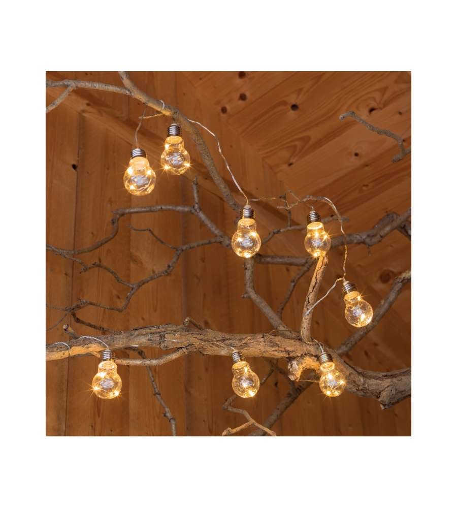 Guirnalda Exterior Bombilla Solar Micro Led