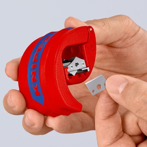 Cortatubos Bix® Para Tubos De Plástico Y Manguitos De Sellado 902210b Knipex