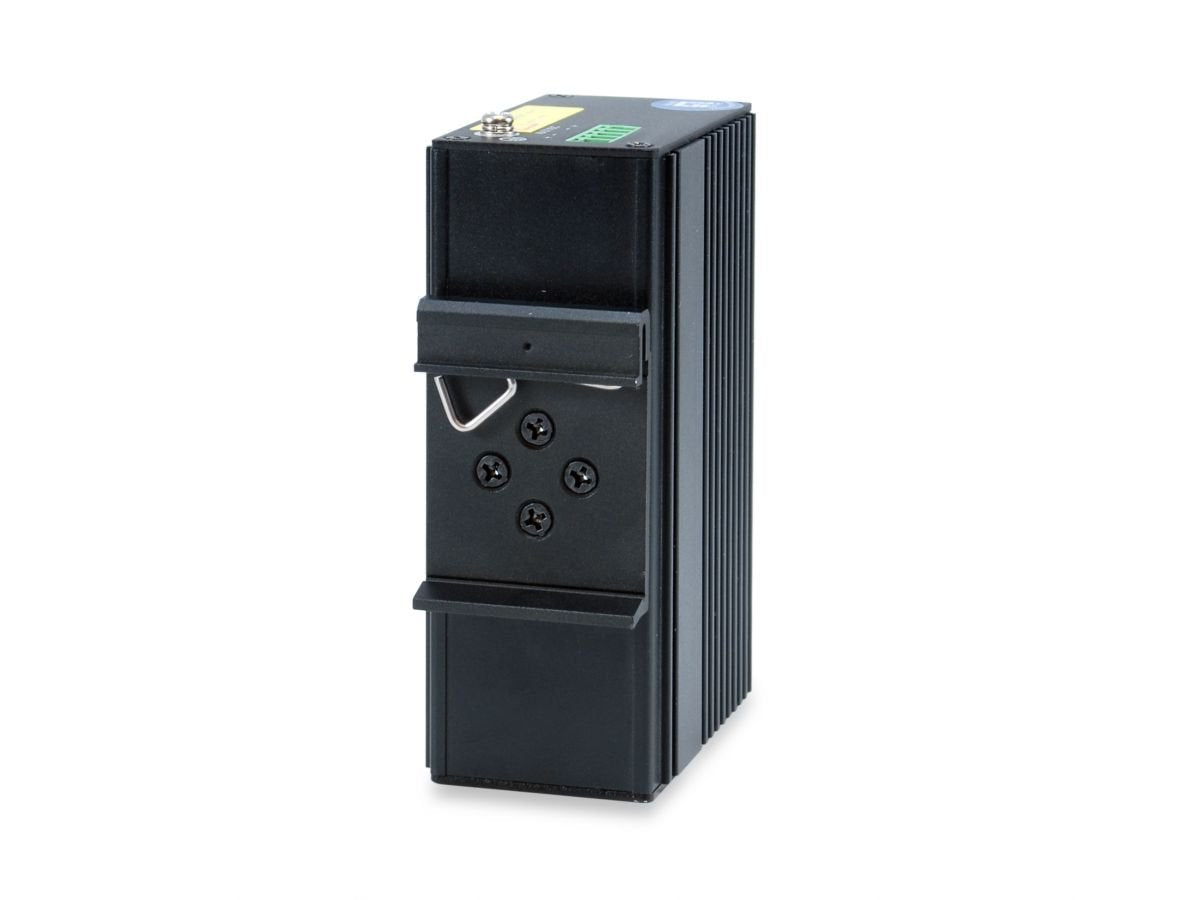 Switch Levelone 5 Puertos Gigabit Poe En Carril Din, -30 ° C A 65 ° C