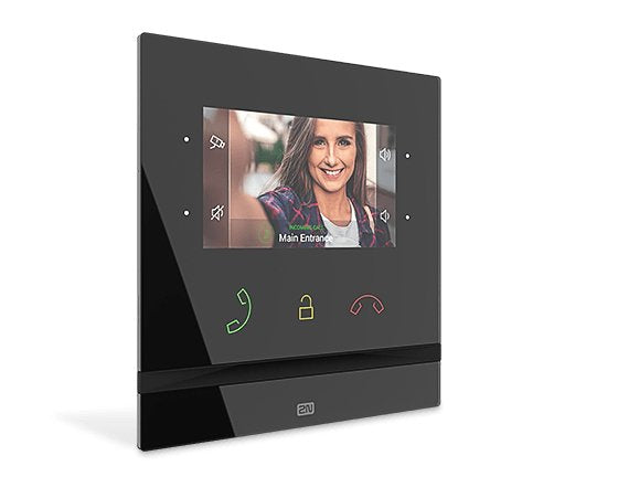 2n Telecommunications Indoor Compact Sistema De Intercomunicación De Video 10,9 Cm (4.3") Negro