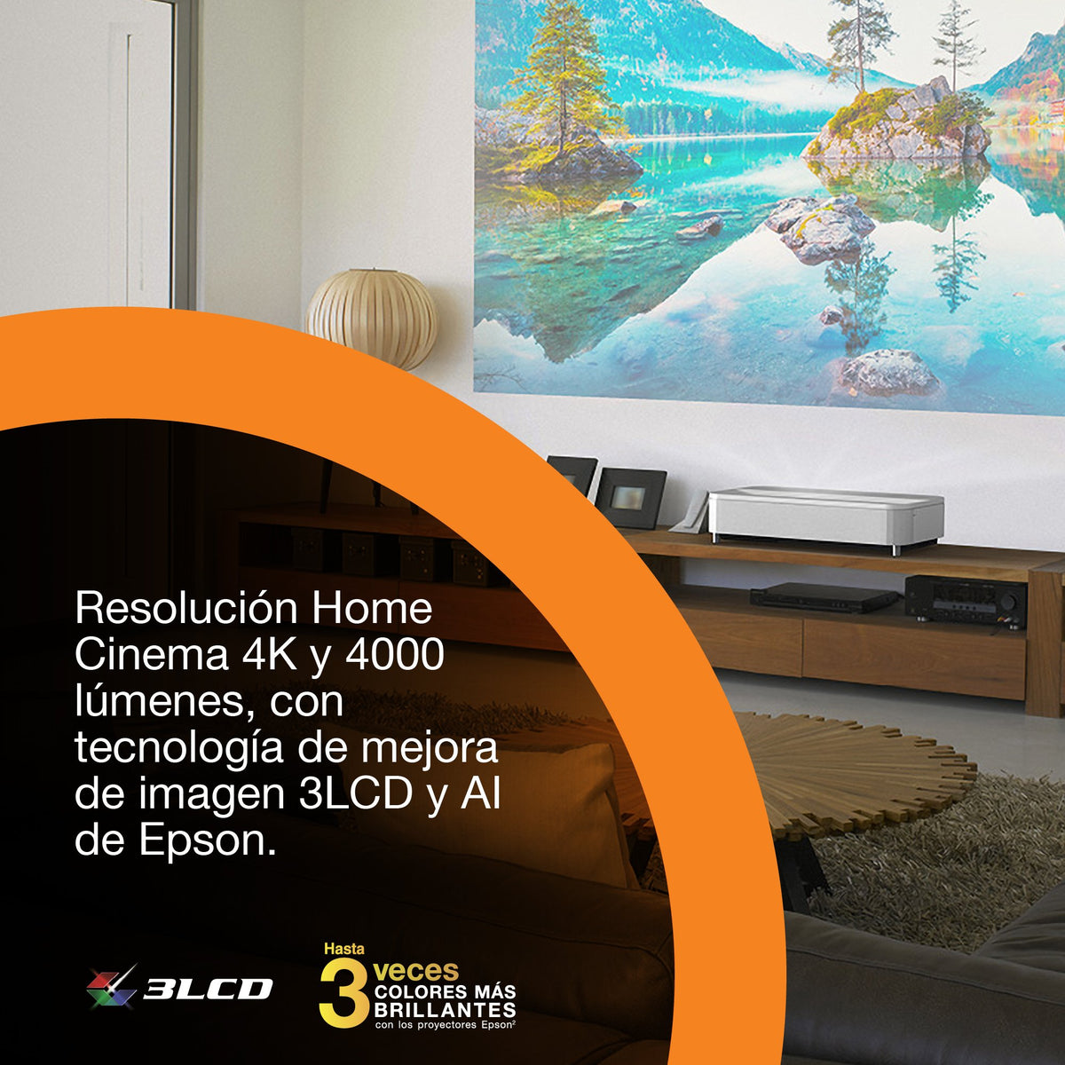 EAN 8715946744674 - Epson EH-LS970W 4000 lúmenes ANSI 3LCD UHD 4K (3840x2160) imagen 5
