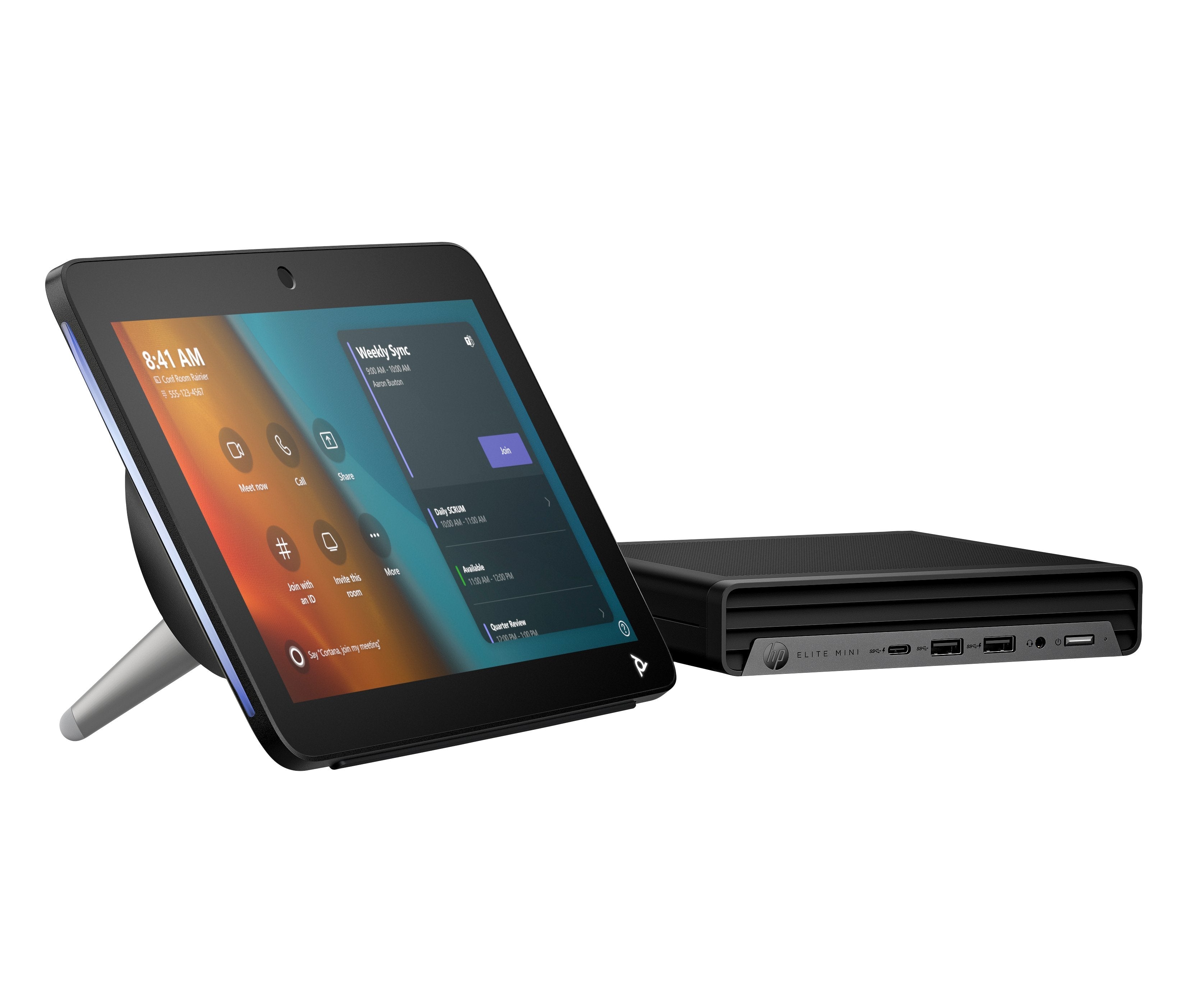 Hp Mini Ip Conference Pc Sobremesa Mini Core I7 13700t / Hasta 4.9 Ghz Vpro Ram 16 Gb Ssd 256 Gb Nvme Uhd Graphics 770 Gigabit Ethernet 2.5 Gigabit Ethernet Ieee 802.11ax (Wi-Fi 6e) Bluetooth 5.3 Win 11 Iot Enterprise Monitor: Ninguno