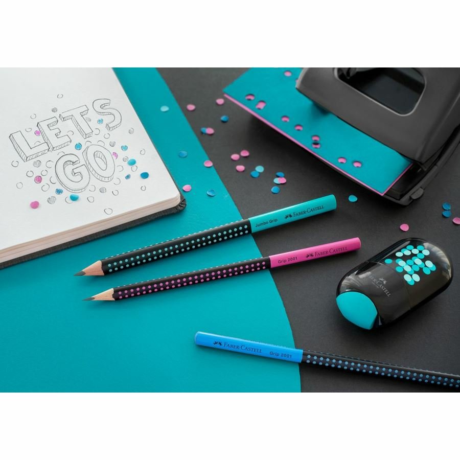 Faber-Castell Pencil Grip 2001 Two Tone Negro/Azul