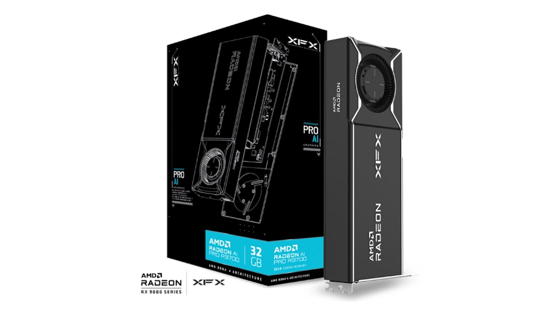 Ai Pro 9700 32gb Xfx Radeon Blower Gddr6