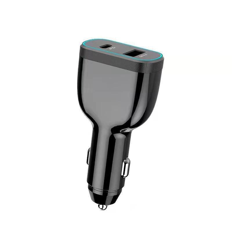 Coreparts Usb-C Car Charger Negro Interior