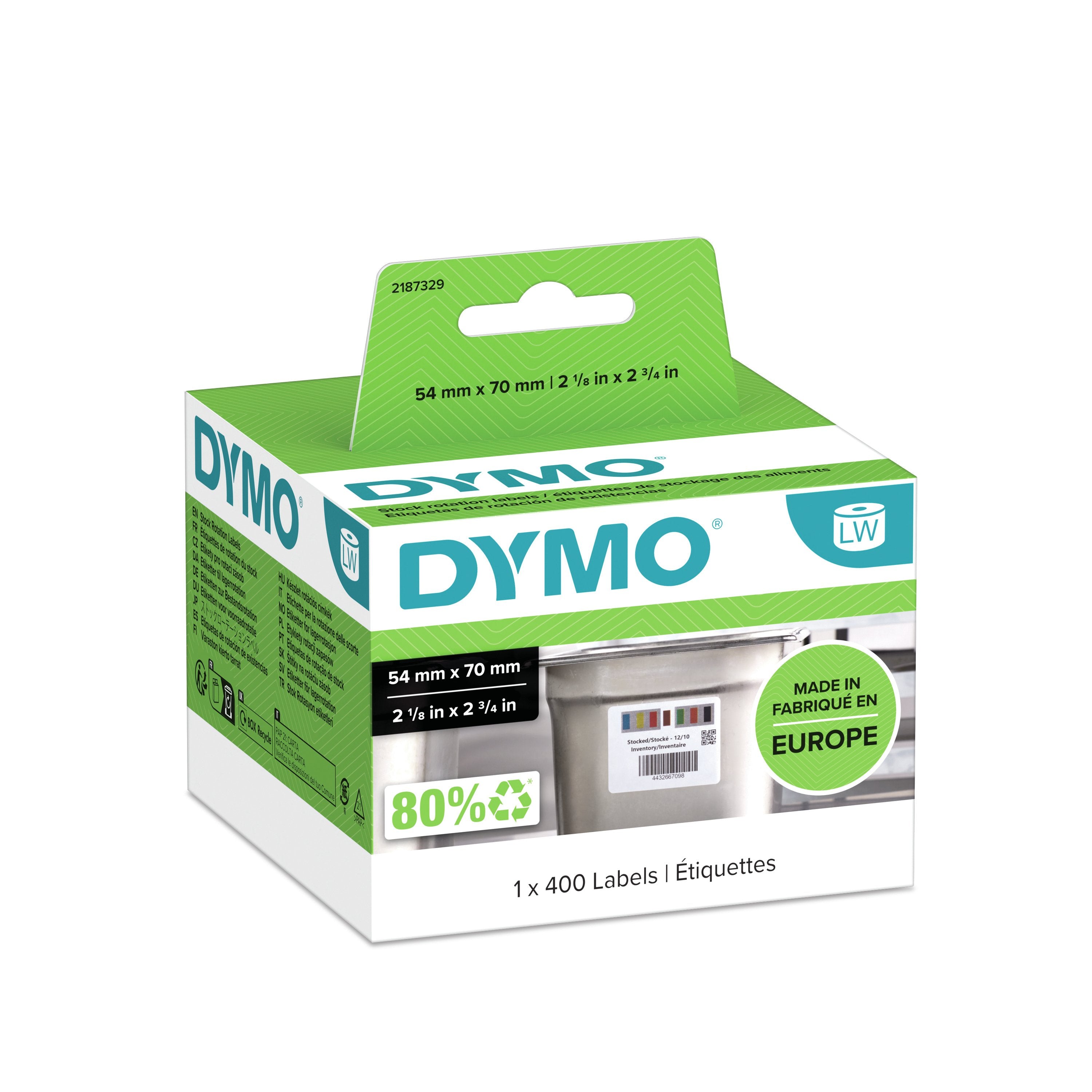 EAN 0071701063656 - DYMO 2187329 etiqueta de impresora imagen 1