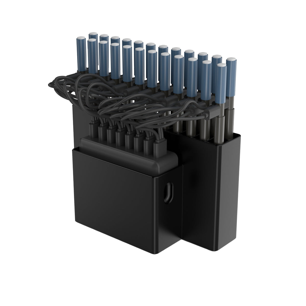 Deqster Estación De Carga - 40 Watt - 2 A - 24 Conexiones De Salida (24 Pin Usb-C)