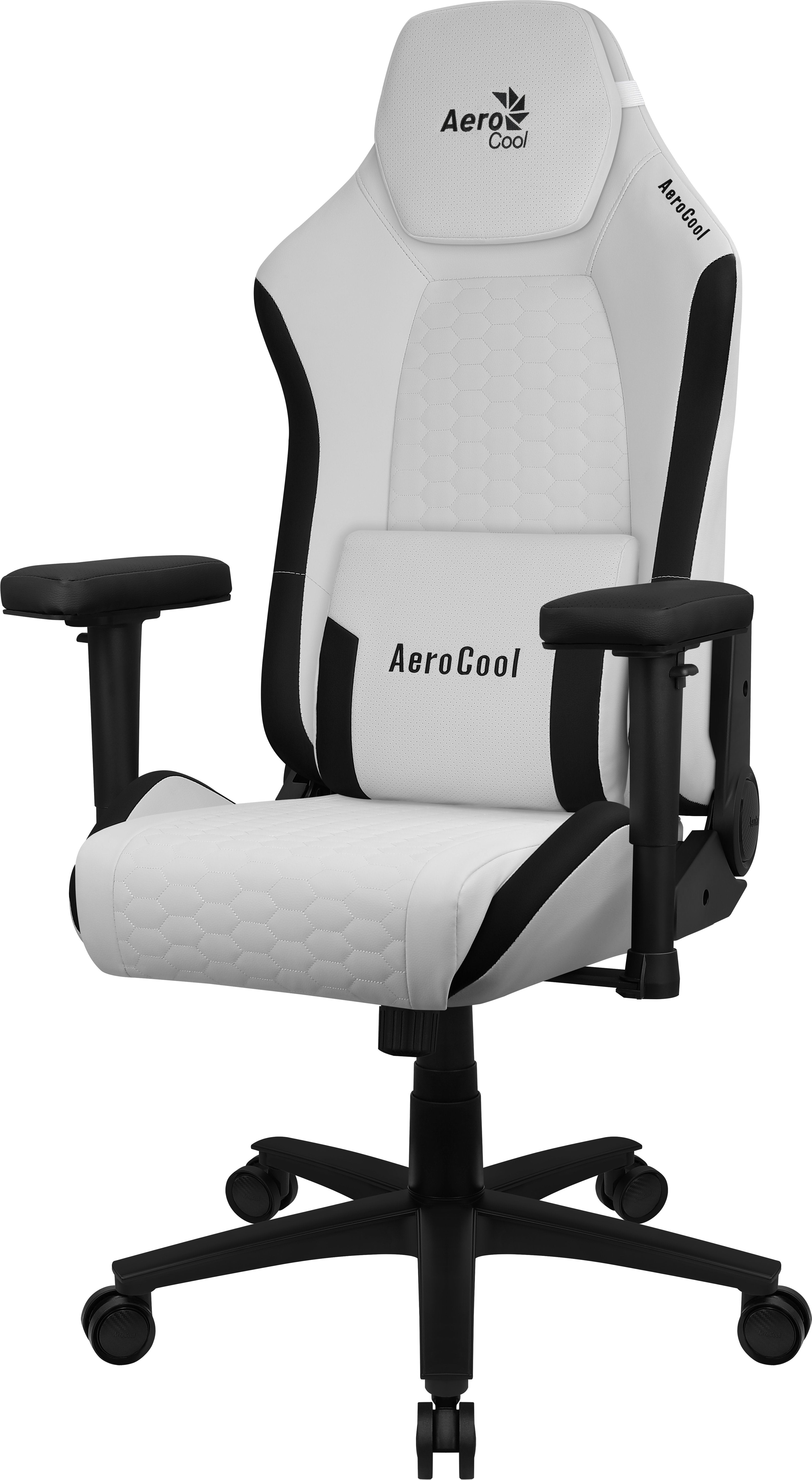 Silla Gaming Aerocool Crown/ Blanca
