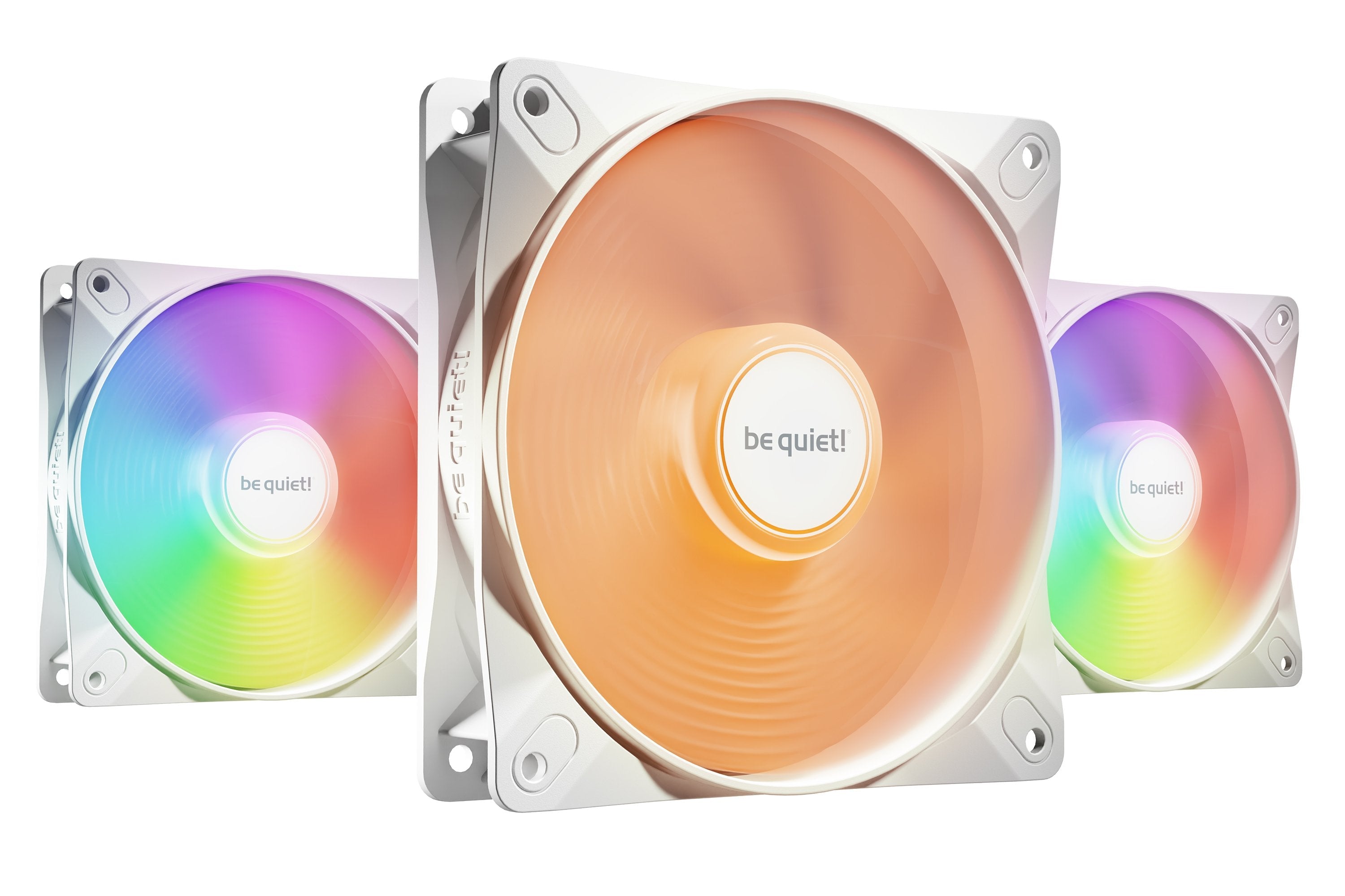 Ventilador Pc Be Quiet! Light Wings Lx 120mm Pwm Triple-Pack Blanco