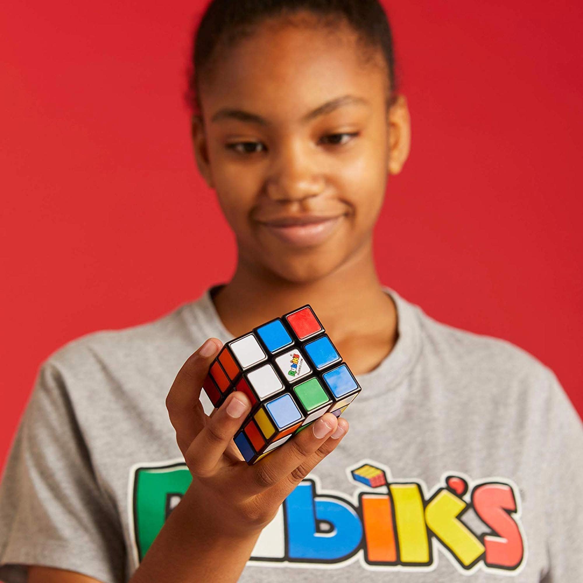 Spin Master Rubik'S - Cubo Mágico 3x3, Juego De Habilidad 6063968