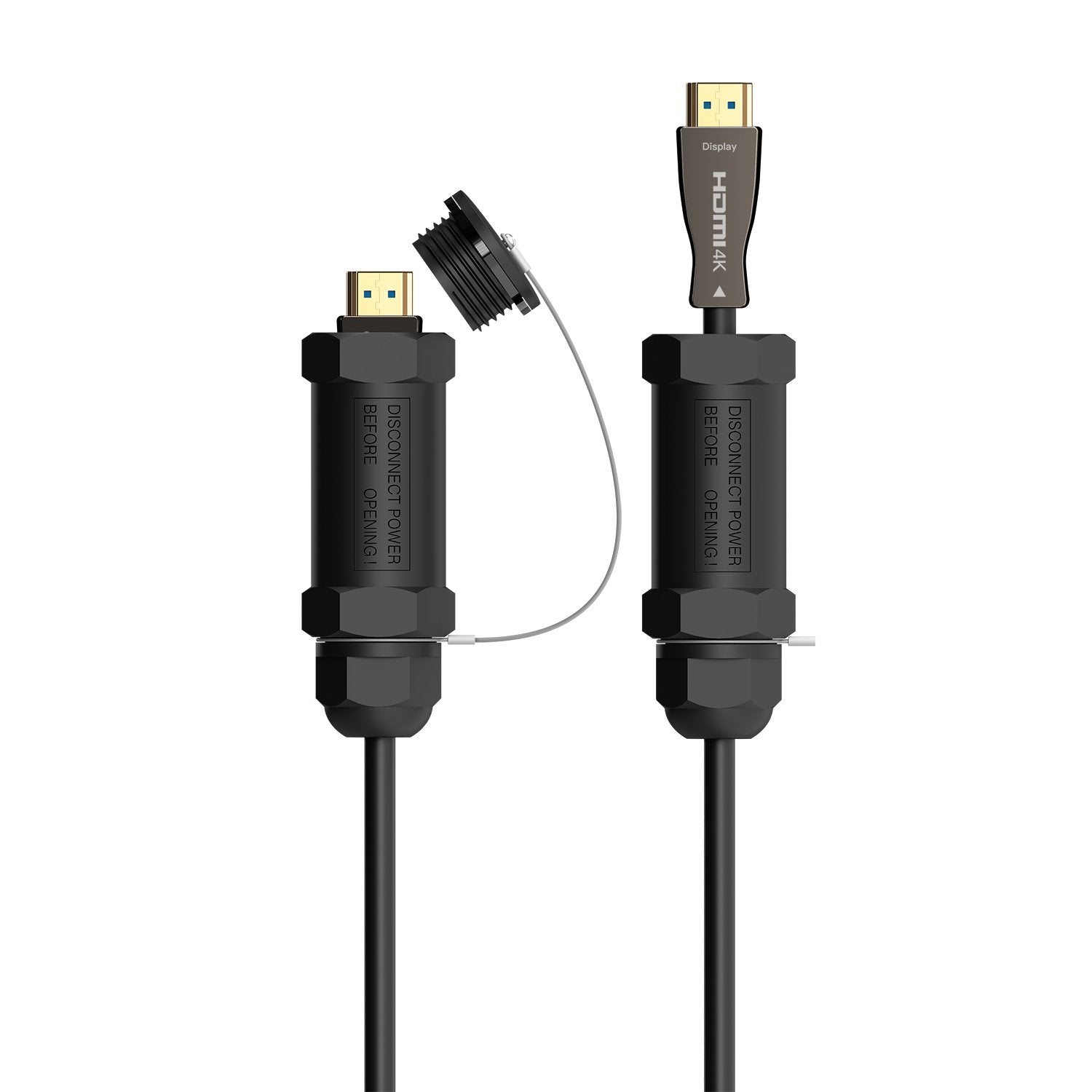 Cable Hdmi Con Armadura 2.1 8k Aisens A153-0613 Hdmi Macho Hdmi Macho 50m Negro
