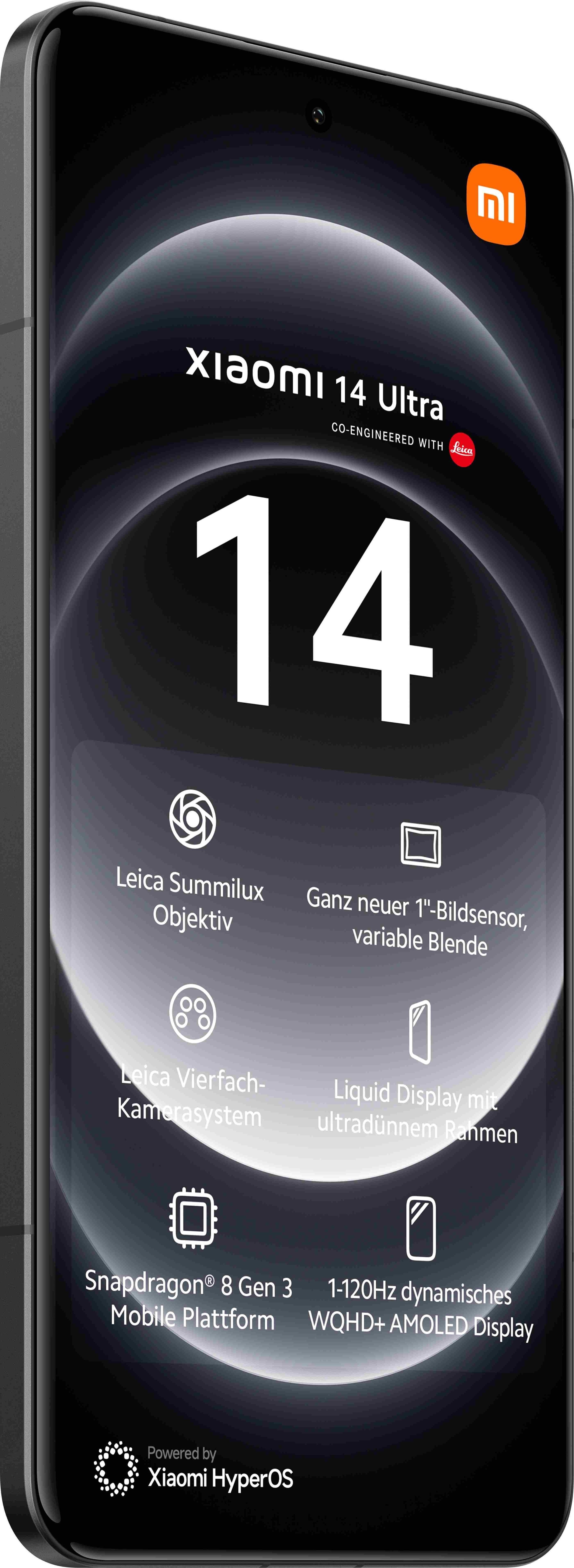 Smartphone Xiaomi 14 Ultra 16gb 512gb 6.73' 5g Negro