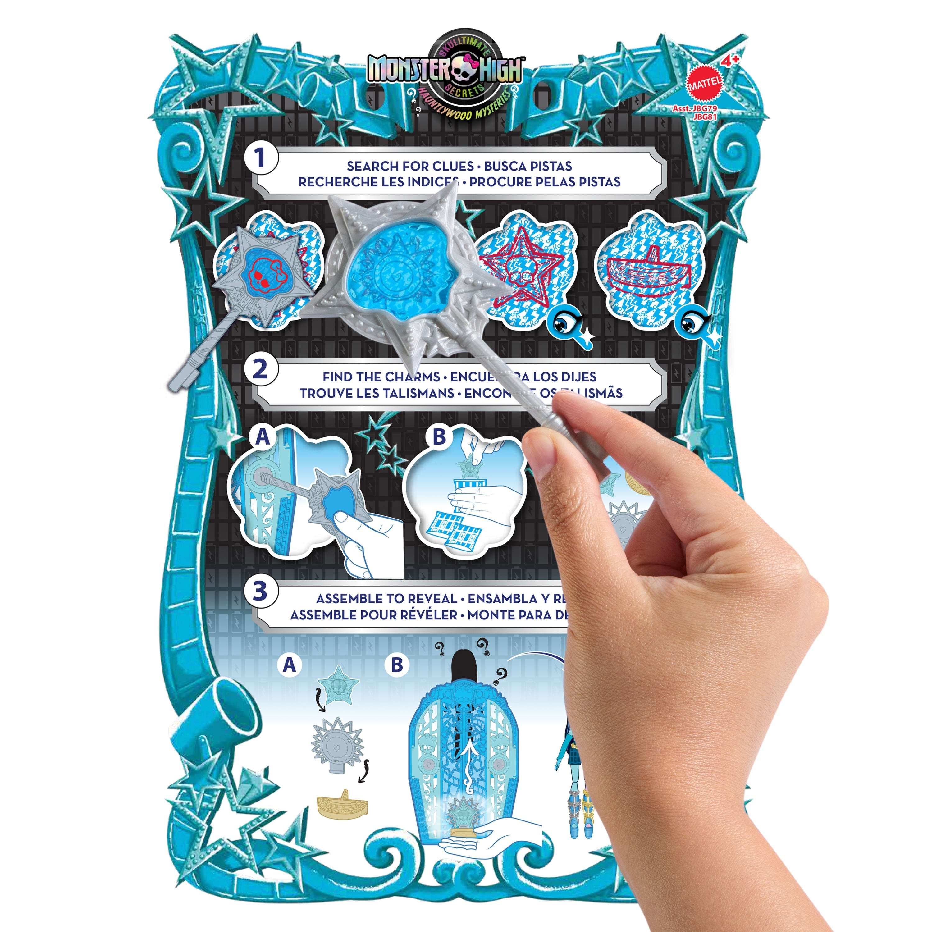 Mattel Monster High Verborgene Schätze Frankie Jbg81