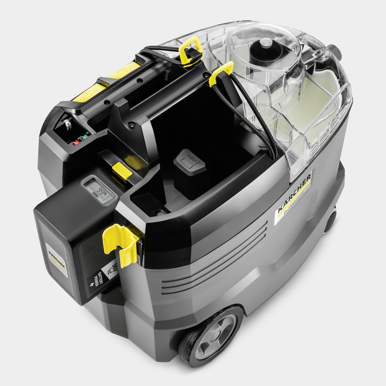 EAN 4054278680750 - Kärcher 1.101-700.0 máquina de limpieza de alfombras Caminar-detrás Profundo Negro, Gris, Amarillo imagen 5