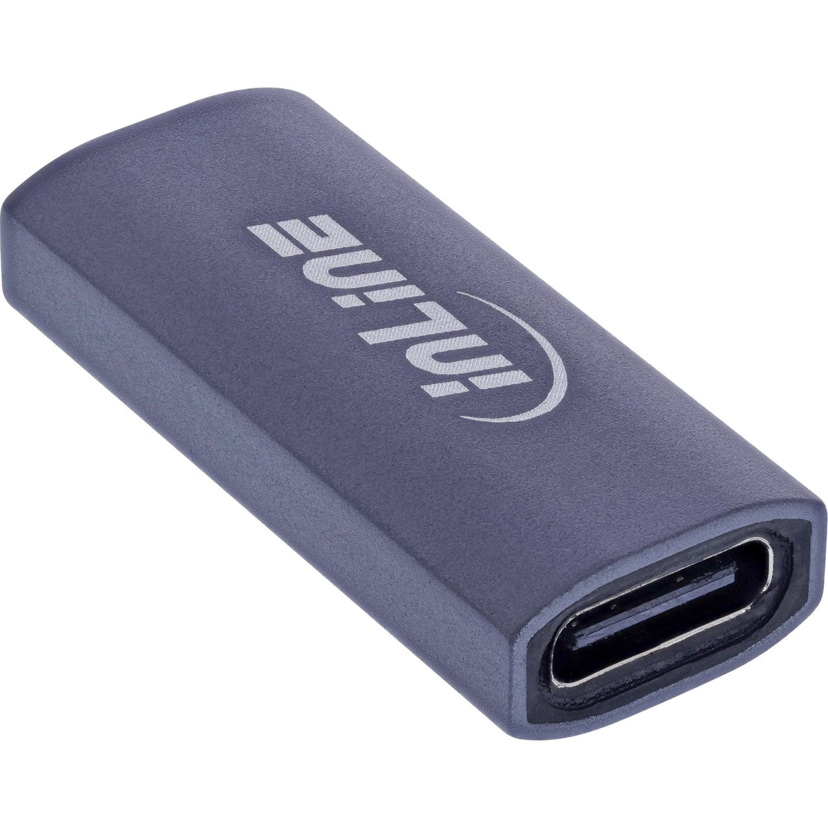 Inline® Usb4 Adapter, Usb-C Female/Female, Aluminium, Gris