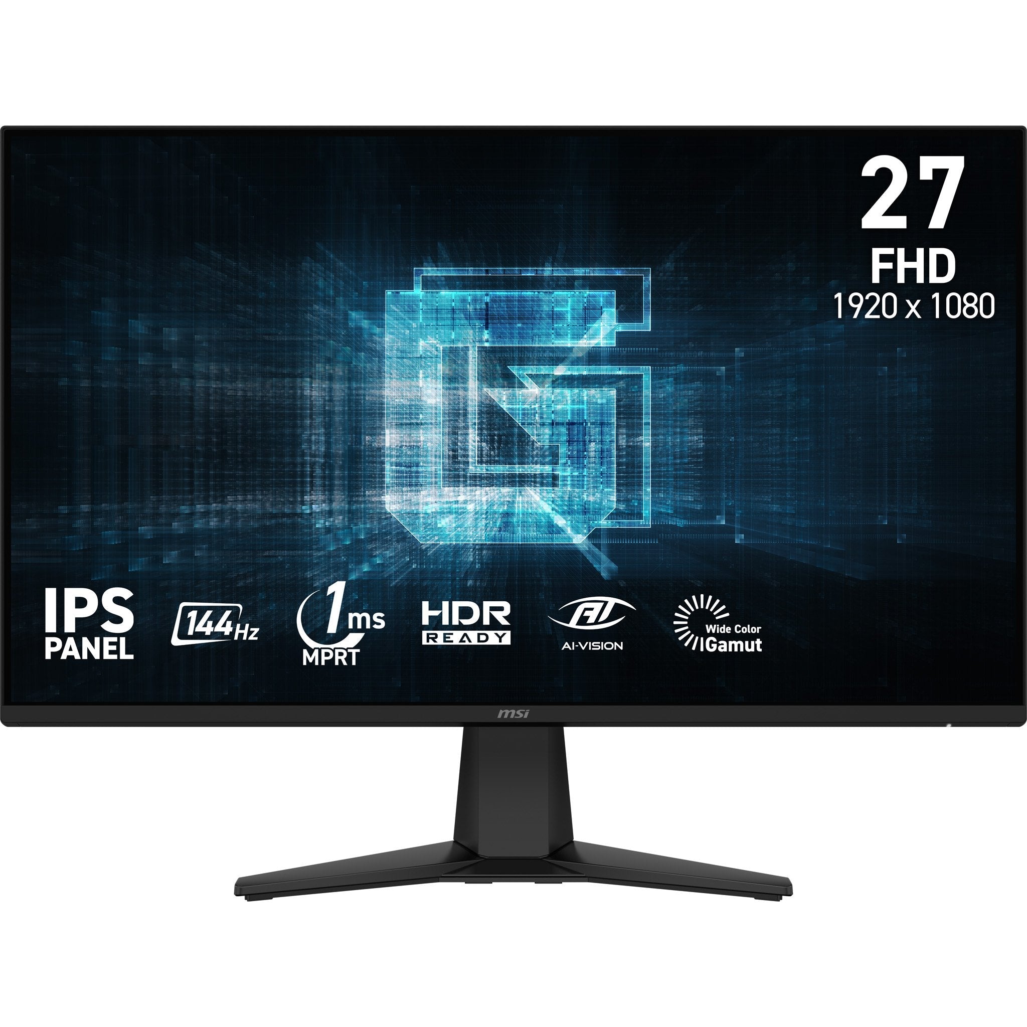 68,6cm 27" (1920x1080) Msi G275l E14 16:9 Fhd Ips 1ms 144hz Hdmi Displayport Vesa Hdr