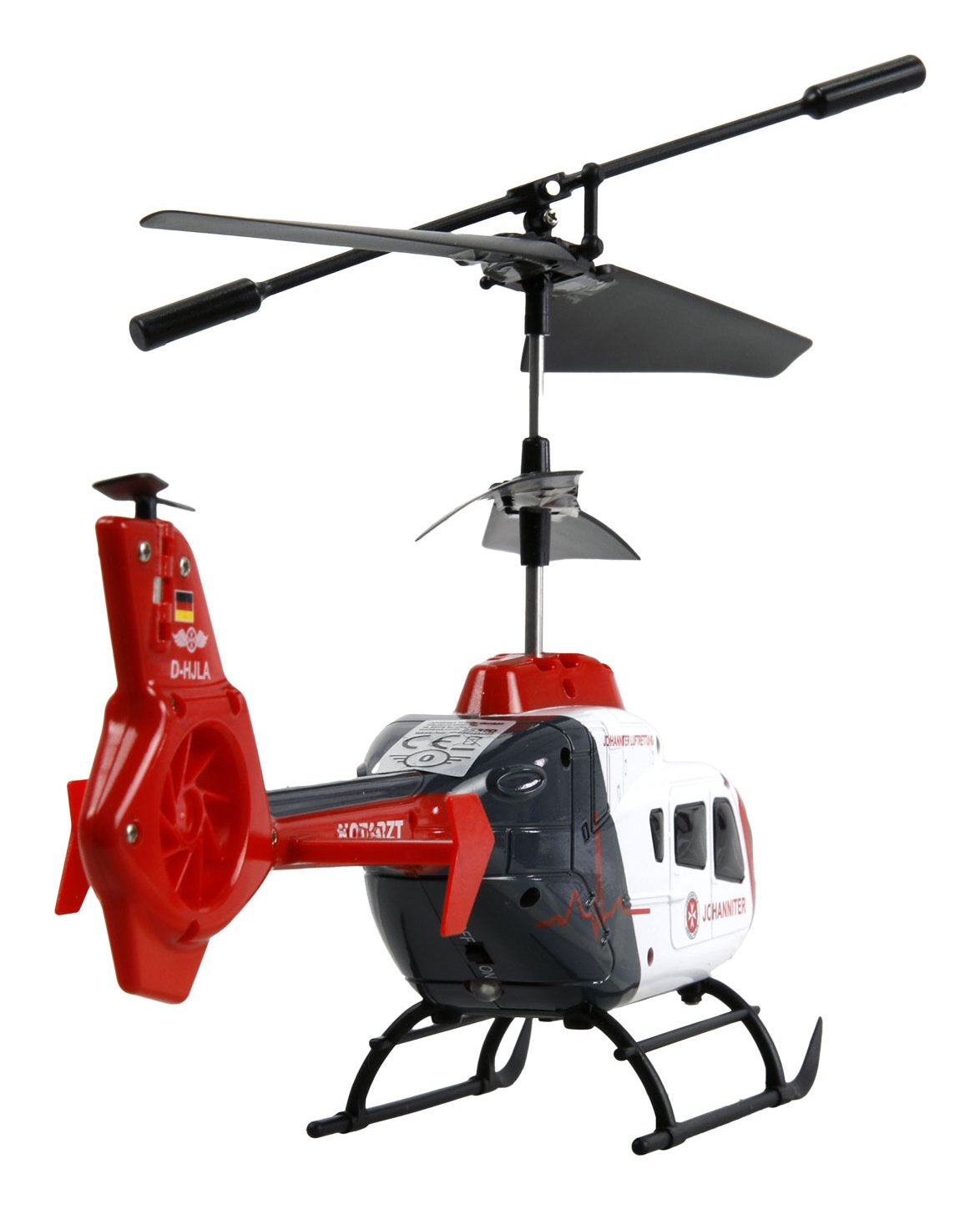 Amewi Ec135 Cx Johanniter Koaxial Hubschrauber 3-Kanal Rtf