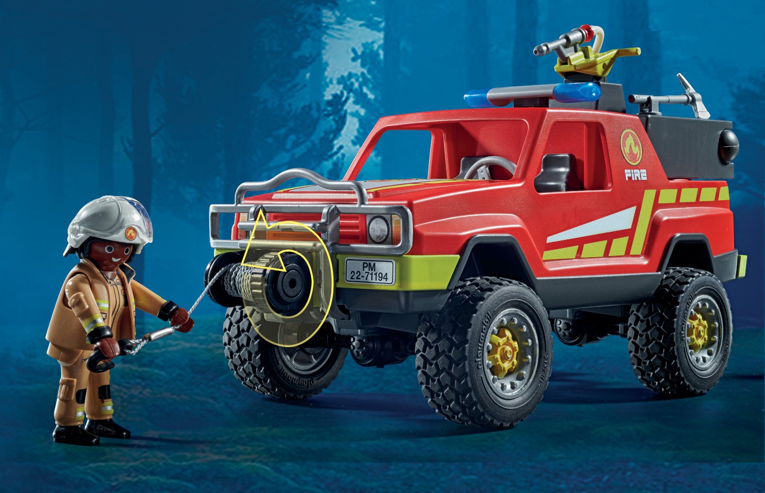 Playmobil Camion De Bomberos