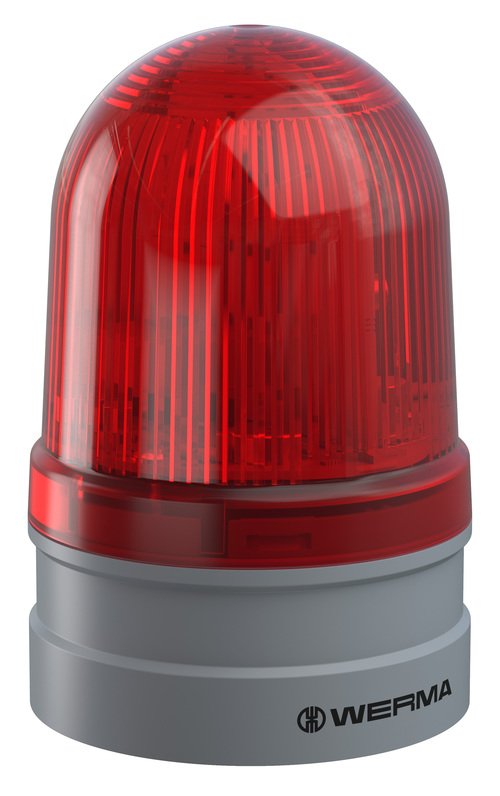 Werma Signaltechnik Midi Twinflash 26112070 12/24vac/Dc Rojo 1