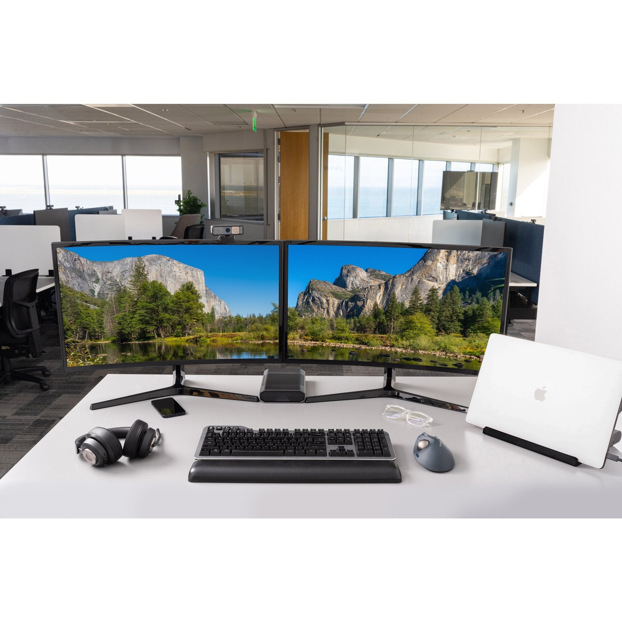 EAN 0085896721963 - Kensington Pro Fit Ergo TB550 ratón Oficina mano derecha RF Wireless + Bluetooth 1600 DPI imagen 2