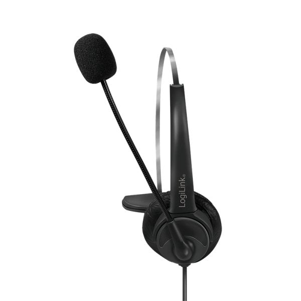 Logilink Auricular Mono Con Micro Usb
