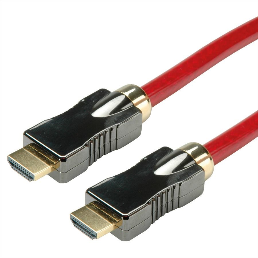 EAN 7611990151387 - ROLINE 11.04.5901 cable HDMI 1 m HDMI tipo A (Estándar) Rojo imagen 4