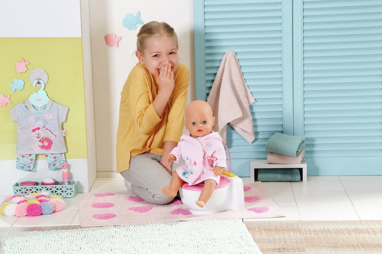 Zapf Creation Baby Born® Inodoro De Baño, Muebles Para Muñecas 828373