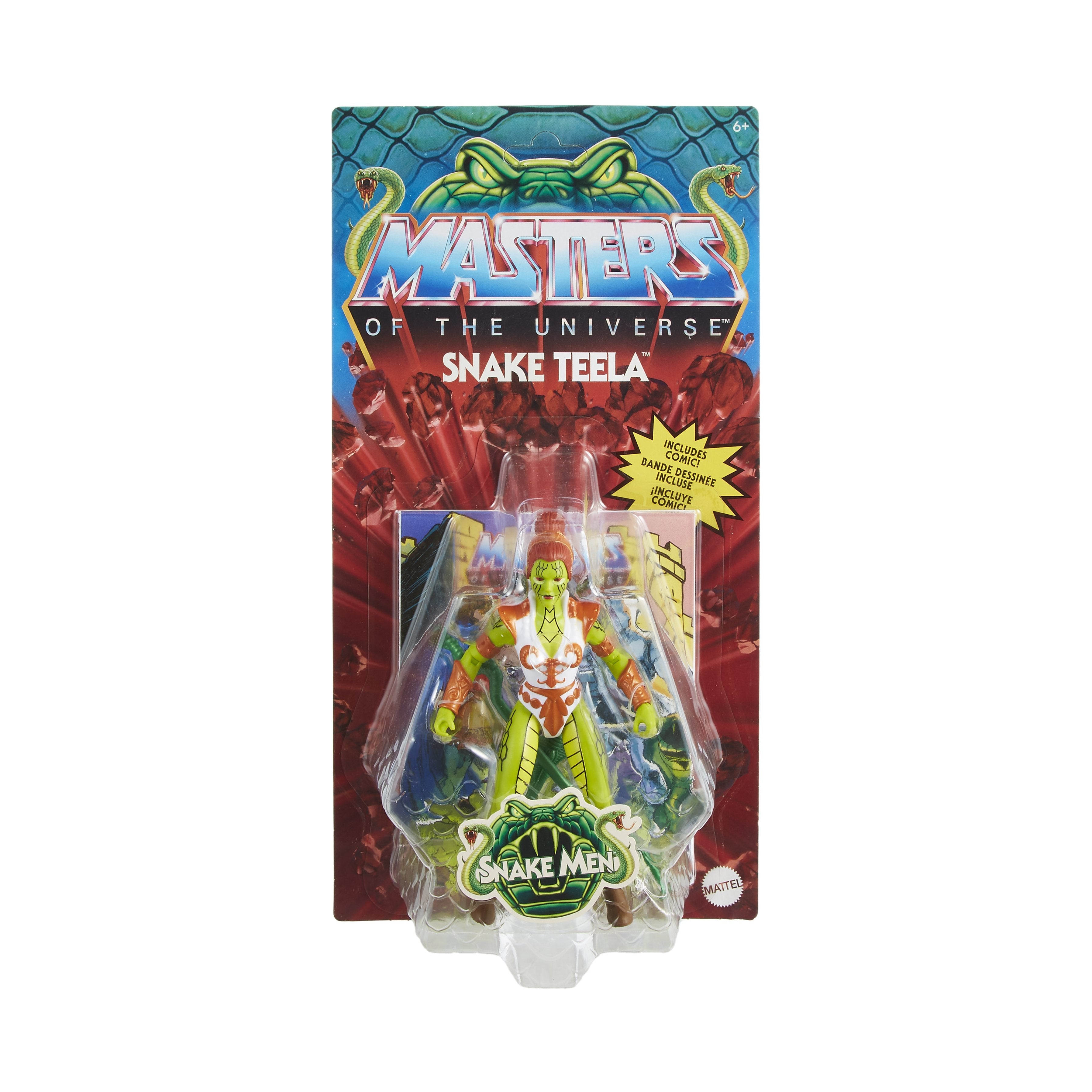 Figura Mattel Masters Of The Universe Origins Actionfigur Snake Teela, Hkm73