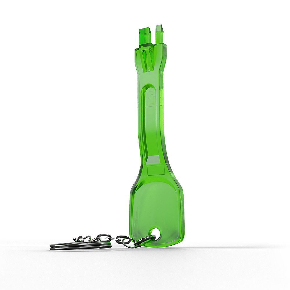 Llave Lindy Para Bloqueo De Puerto Rj45 Verde