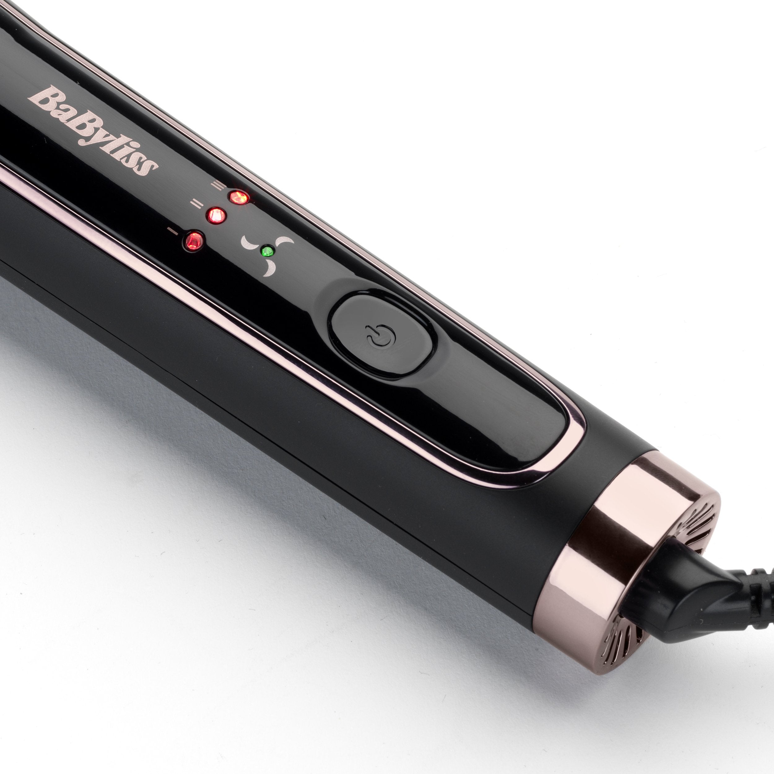 Rizador De Pelo Babyliss Curl Styler Luxe  Negro, Oro Rosa 32 W 2,5 M