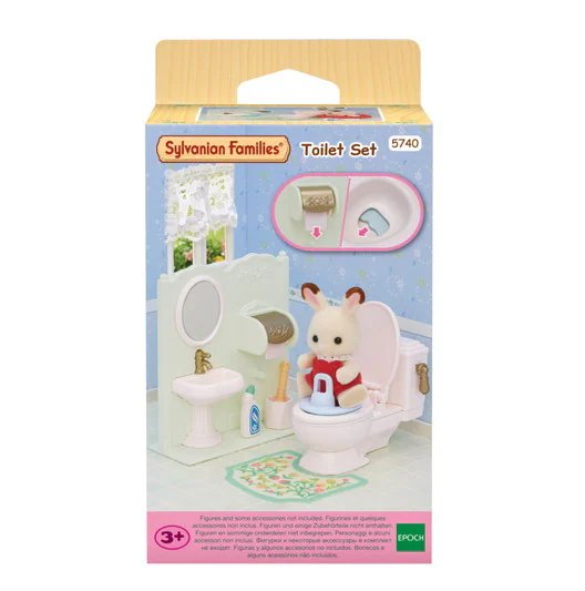 Epoch Sylvanian Families - Toiletten-Set 5740