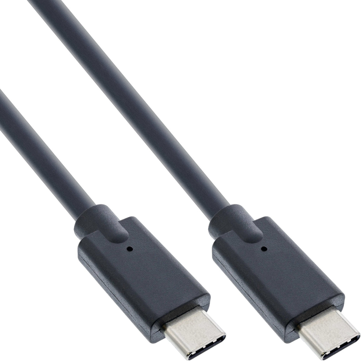 Cable Inline Usb 3.2 Gen.2, Usb Tipo C Macho/Macho, Negro, 0,5 M