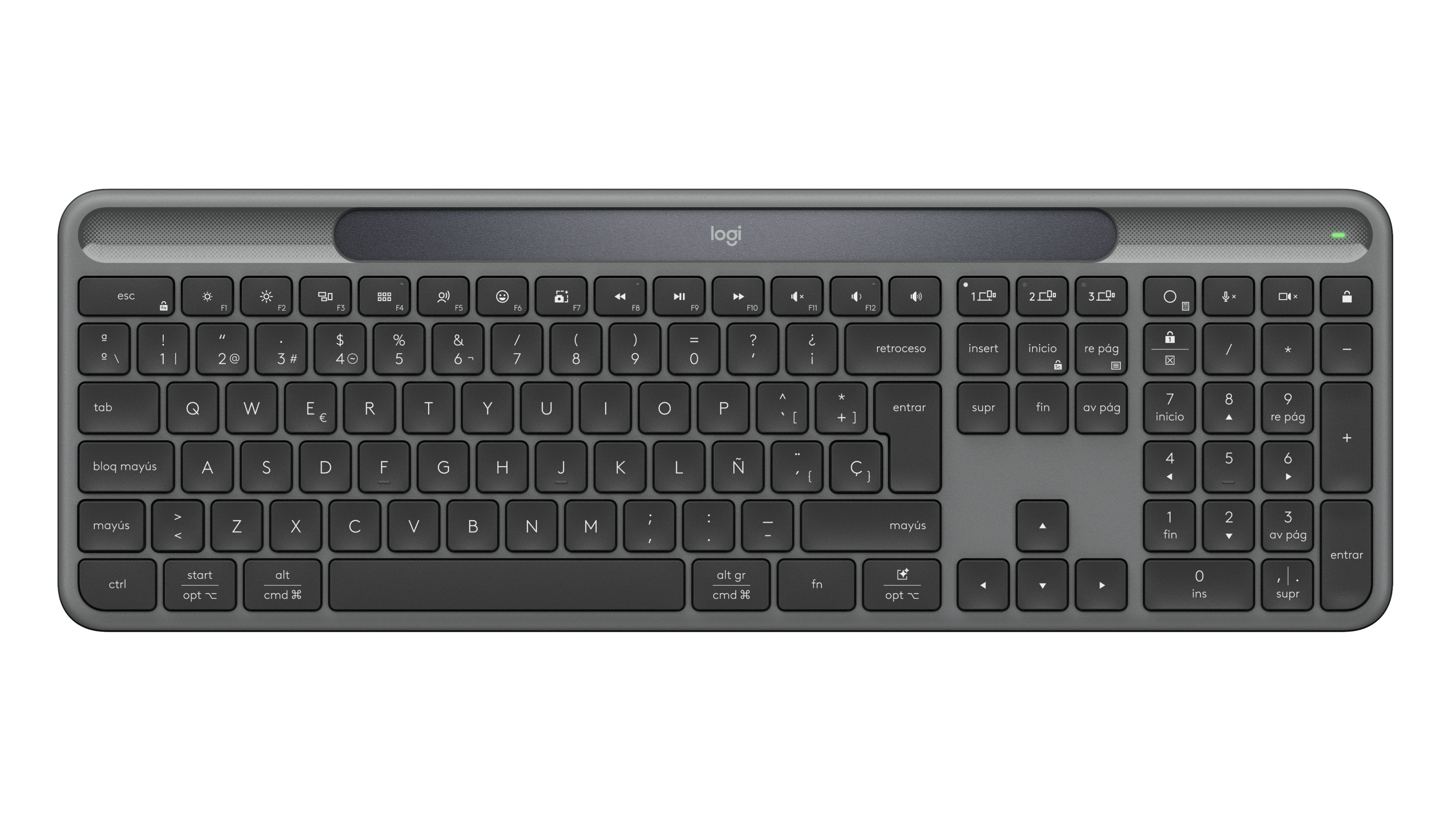 Slim Solar+ Keyboard Wrls