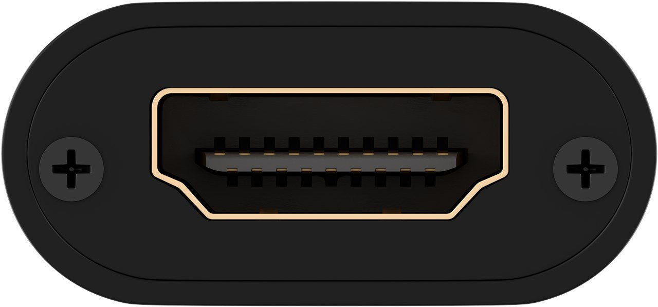 Amplificador De Señal Hdmi 4k A 30 Hz De Goobay, Extensión Hdmi Negra 58491
