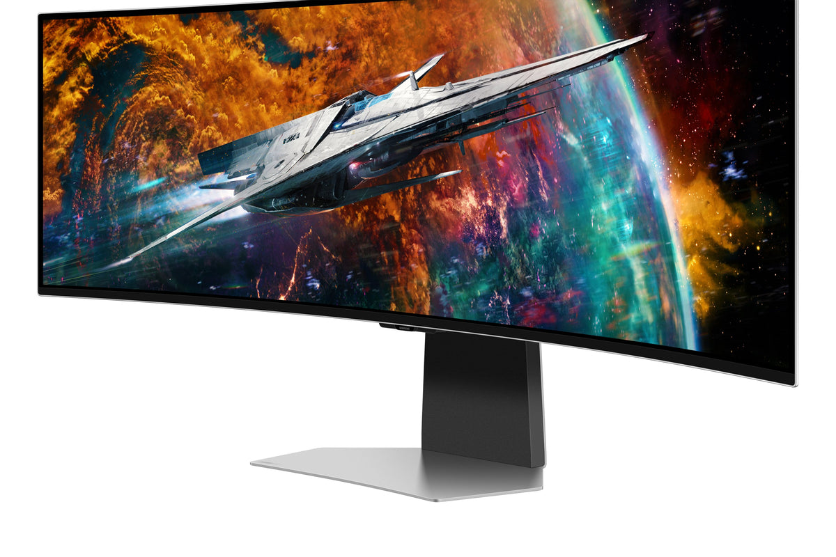 EAN 8806094972566 - Samsung G95SC pantalla para PC 124,5 cm (49") 5120 x 1440 Pixeles Dual QHD OLED Plata imagen 3