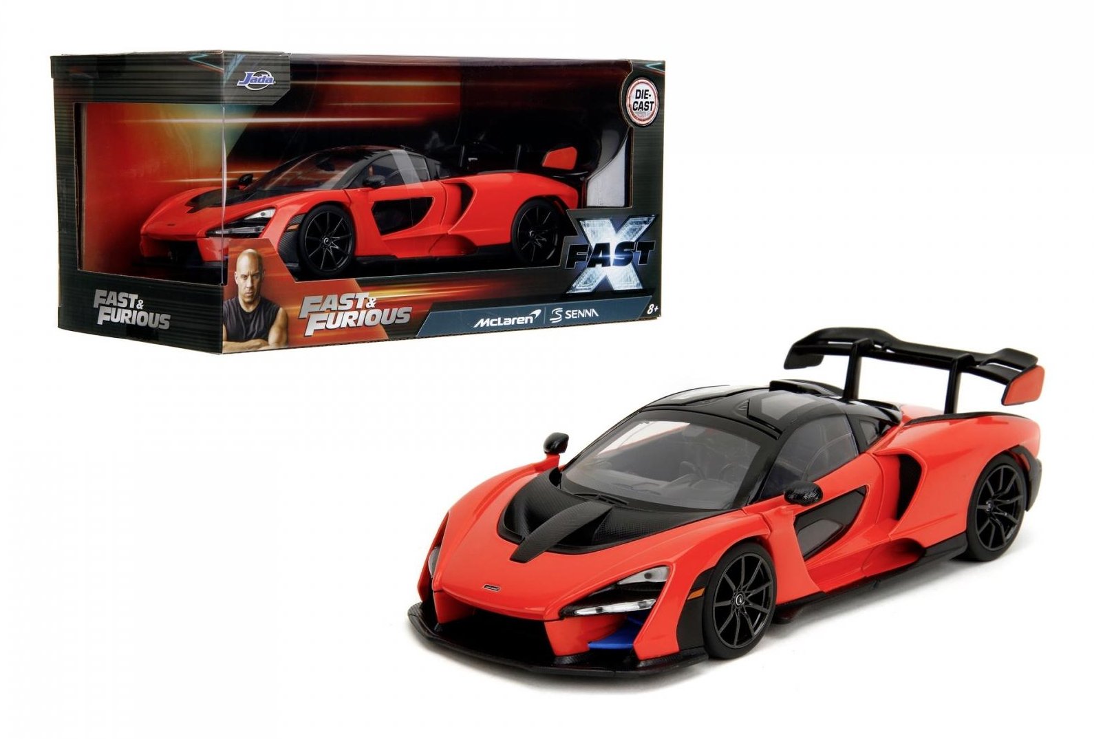 EAN 4006333089794 - Jada Toys McLaren Senna Modelo a escala de coche deportivo Previamente montado 1:24 imagen 6