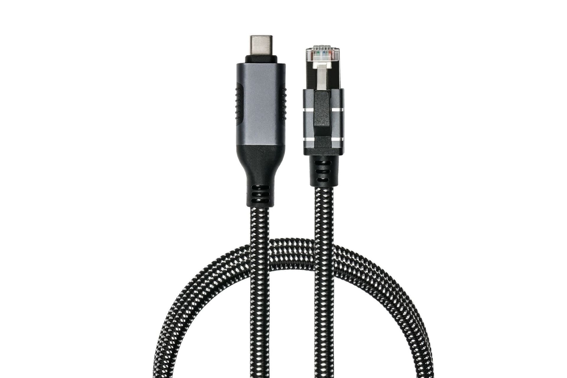 Good Connections Ethernet-Cable Usb-C Rj45, Anthrazit, 5,0m