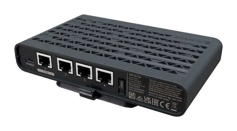 EAN 4752224010315 - Mikrotik hAP be lite router inalámbrico Ethernet Doble banda (2,4 GHz / 5 GHz) Negro imagen 1