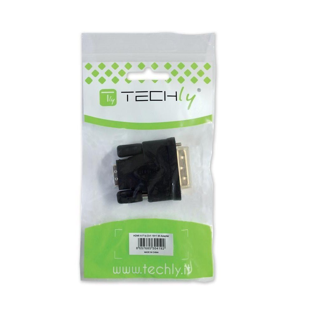 EAN 8057685304192 - Techly DVI-D - HDMI M/F Negro imagen 2