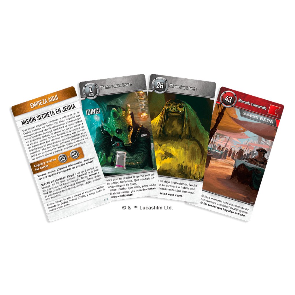 Juego De Mesa Star Wars Escape Game Edad Recomendada 10 Años